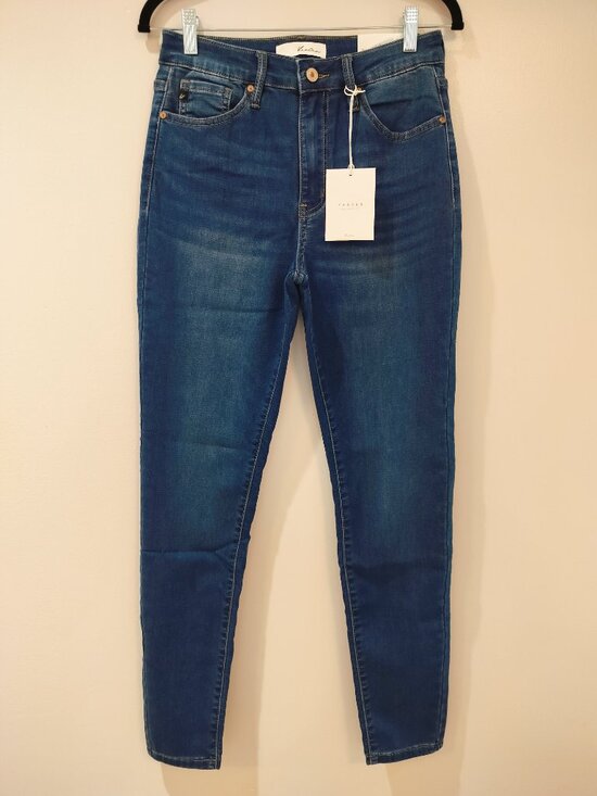KanCan Denim - Kancan High Rise Skinny Jeans Size 9/28 Stretch Blue Denim Super Skinny Fit *